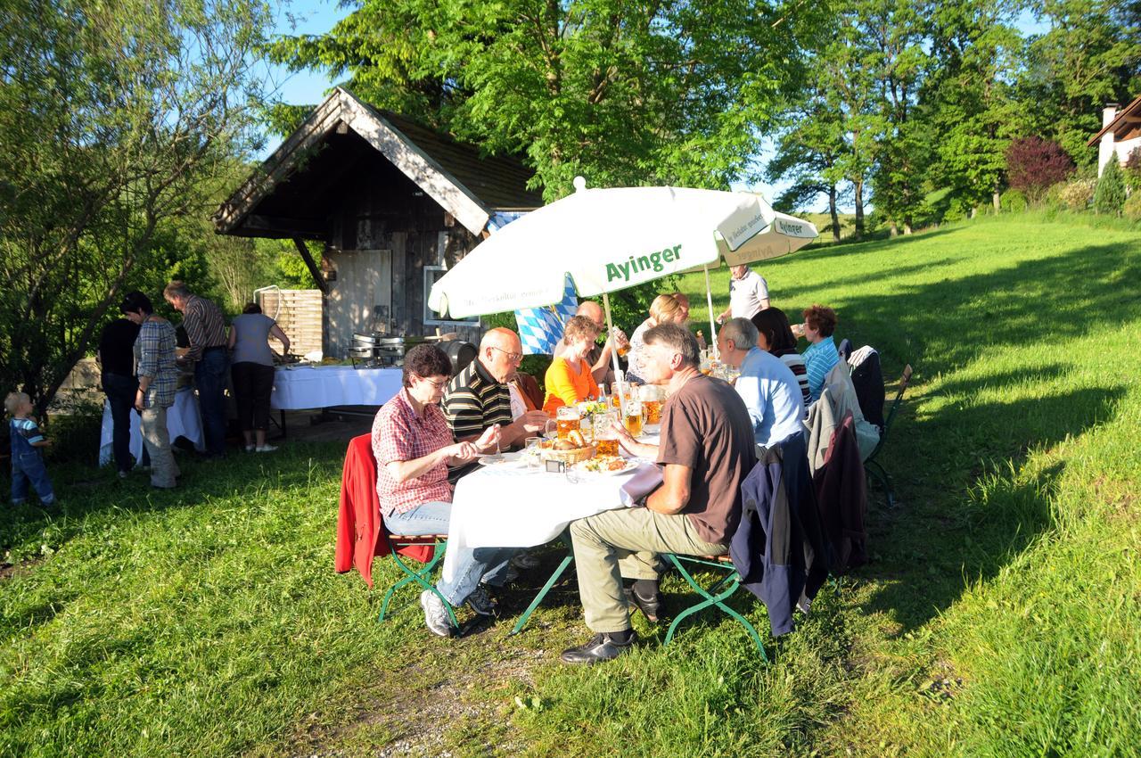 Gasthaus Zur Moosmuhle Hotel Huglfing Eksteriør billede